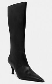 Kozaki PATRIZIA PEPE  czarne damskie 8Y0131.L166.K