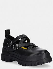 Baleriny Buffalo  czarne 1620045.BLK