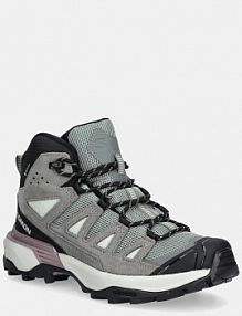 Buty trekkingowe Salomon  zielone damskie L47864700