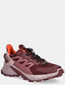 Buty trekkingowe Salomon  bordowy damskie L47594500