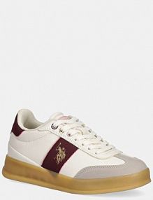 Sneakersy U.S. Polo Assn.  beżowe damskie CAMPYW004W.EY
