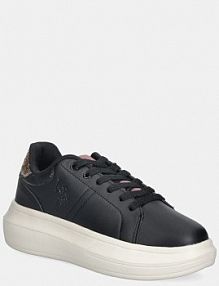 Sneakersy U.S. Polo Assn.  czarne damskie CHELIS002W.EY