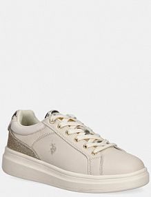 Sneakersy U.S. Polo Assn.  beżowe damskie CODY015W.EYN1