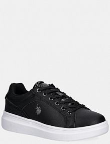 Sneakersy U.S. Polo Assn.  czarne damskie CODY015W.EYN1