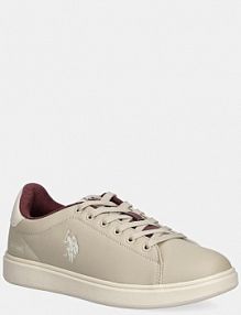 Sneakersy U.S. Polo Assn.  beżowe damskie FRANCY001W.EY