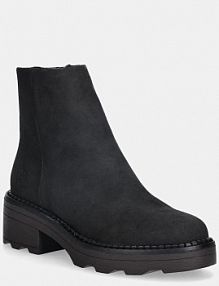 Botki na obcasie U.S. Polo Assn.  czarne HANNAH002W.EH