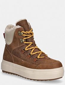 Botki U.S. Polo Assn.  brązowe damskie ICY007W.EUH1