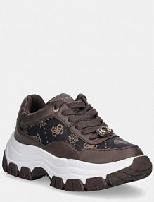 Sneakersy Guess  brązowe damskie FLFBRT.PEL12.
