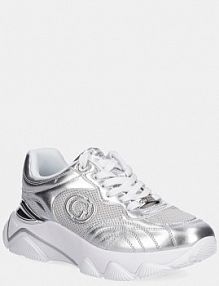 Sneakersy Guess  srebrne damskie FLFMRZ.ELE12.