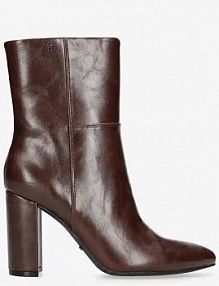 Botki na obcasie Mexx  bordowy MI001700253W