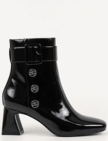 Botki na obcasie Karl Lagerfeld  czarne KL31455A.100