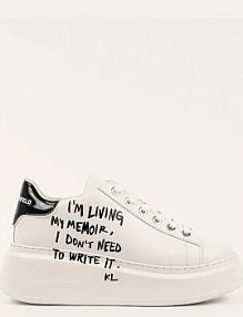 Sneakersy Karl Lagerfeld  białe damskie KL63512.011