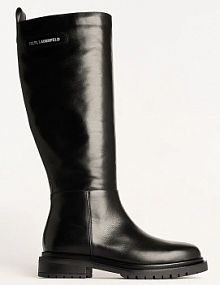 Kozaki Karl Lagerfeld  czarne damskie KL47595.000