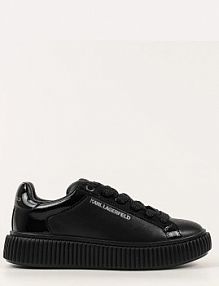 Sneakersy Karl Lagerfeld  czarne damskie KL66220.00X