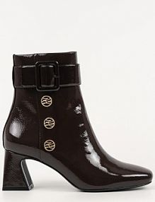 Botki na obcasie Karl Lagerfeld  brązowe KL31455A.144