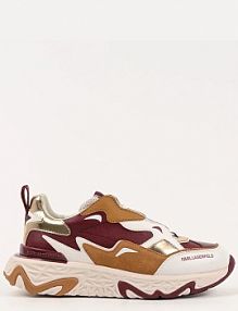 Sneakersy Karl Lagerfeld  brązowe damskie KL62423A.4N1