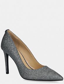 Szpilki MICHAEL Michael Kors  srebrne 40F5HNHP1M.04