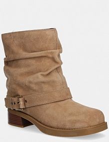 Botki na obcasie MICHAEL Michael Kors  beżowe 40F5COFE5S.29