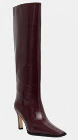 Kozaki MICHAEL Michael Kors  bordowy damskie 40F5DRMB5A.61