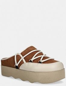 Kapcie Scholl  brązowe damskie F318352422