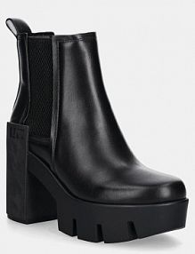 Botki na obcasie United Nude  czarne 109590116