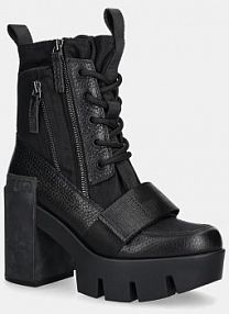 Botki na obcasie United Nude  czarne 1096201165