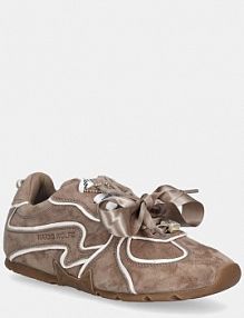 Sneakersy Naked Wolfe  beżowe damskie Adored.Mushro