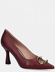 Szpilki Coccinelle  bordowy E4.SB3.13.01.