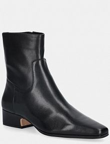 Botki na obcasie Nokwol  czarne Dusty.Black.N