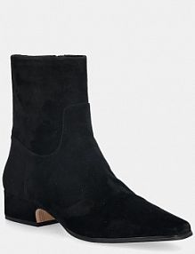 Botki na obcasie Nokwol  czarne Dusty.Black.S