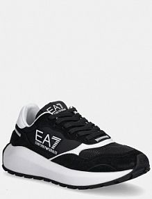 Sneakersy EA7 Emporio Armani  czarne damskie AF18616.7X000