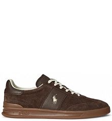Sneakersy Polo Ralph Lauren  brązowe damskie 809973707001.