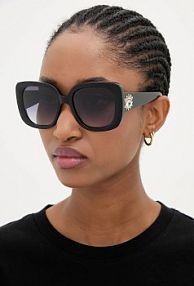 Okulary Kurt Geiger London  czarne damskie 4738900679