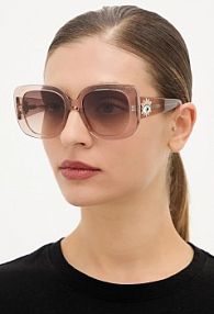 Okulary Kurt Geiger London  brązowe damskie 4738939679