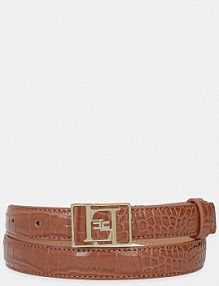 Pasek Elisabetta Franchi  brązowy damski CT47S56E2