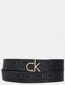 Pasek Calvin Klein  czarny damski LV04F7038G