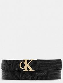 Pasek Calvin Klein  czarny damski LV04F7040G