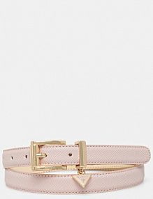 Pasek Guess  różowy damski BW9256.P5325