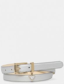 Pasek Guess  srebrny damski BW9256.P5325