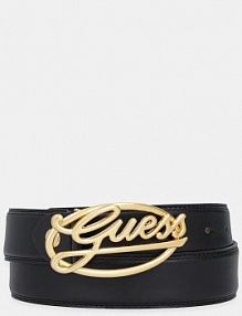 Pasek Guess  czarny damski BW9259.P5335