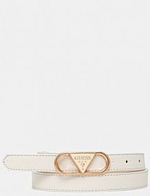 Pasek Guess  biały damski BW9270.P5320