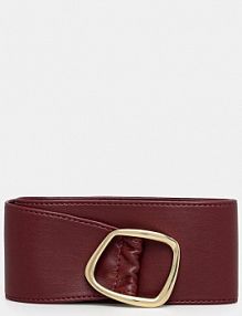 Pasek United Colors of Benetton  czerwony damski 668YDL01F