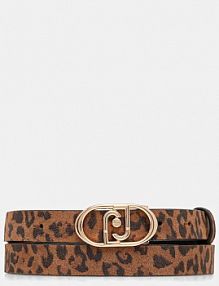 Pasek Liu Jo  brązowy damski AF5326.P0086