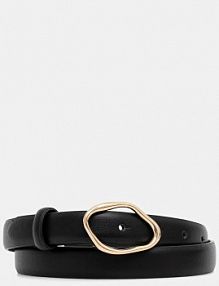 Pasek ALDO  czarny damski GROEGAN.970