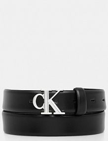 Pasek Calvin Klein  czarny damski LV04F7054G