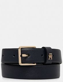 Pasek Tommy Hilfiger  granatowy damski AW0AW17756