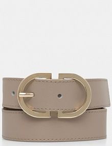 Pasek Tommy Hilfiger  beżowy damski AW0AW17972