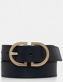 Pasek Tommy Hilfiger  granatowy damski AW0AW17972