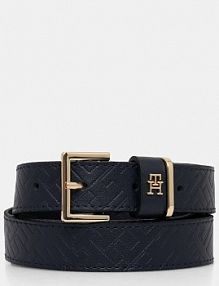 Pasek Tommy Hilfiger  granatowy damski AW0AW17974