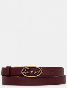 Pasek Twinset  bordowy damski 252TA403A